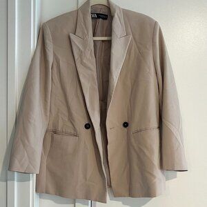 ZARA Beige Blazer | XS